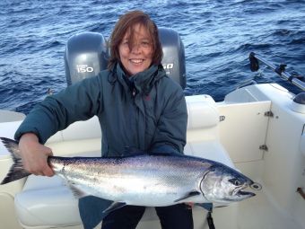 Winter Chinook fishing Winter Chinook